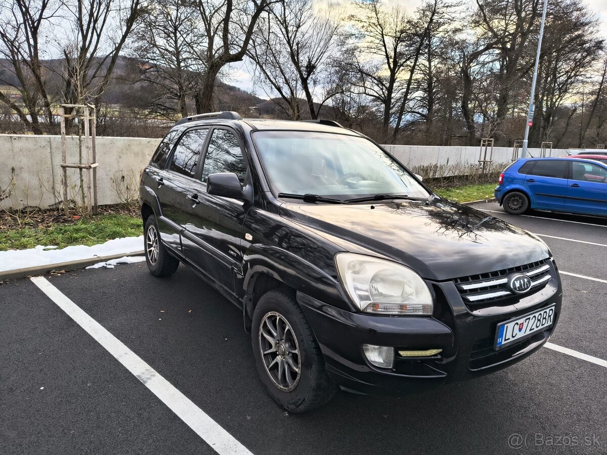 Kia Sportage benzín + LPG 4x4