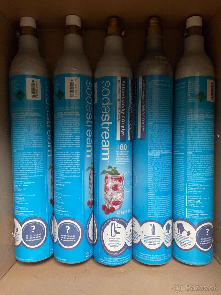 Sodastream bombičky plné