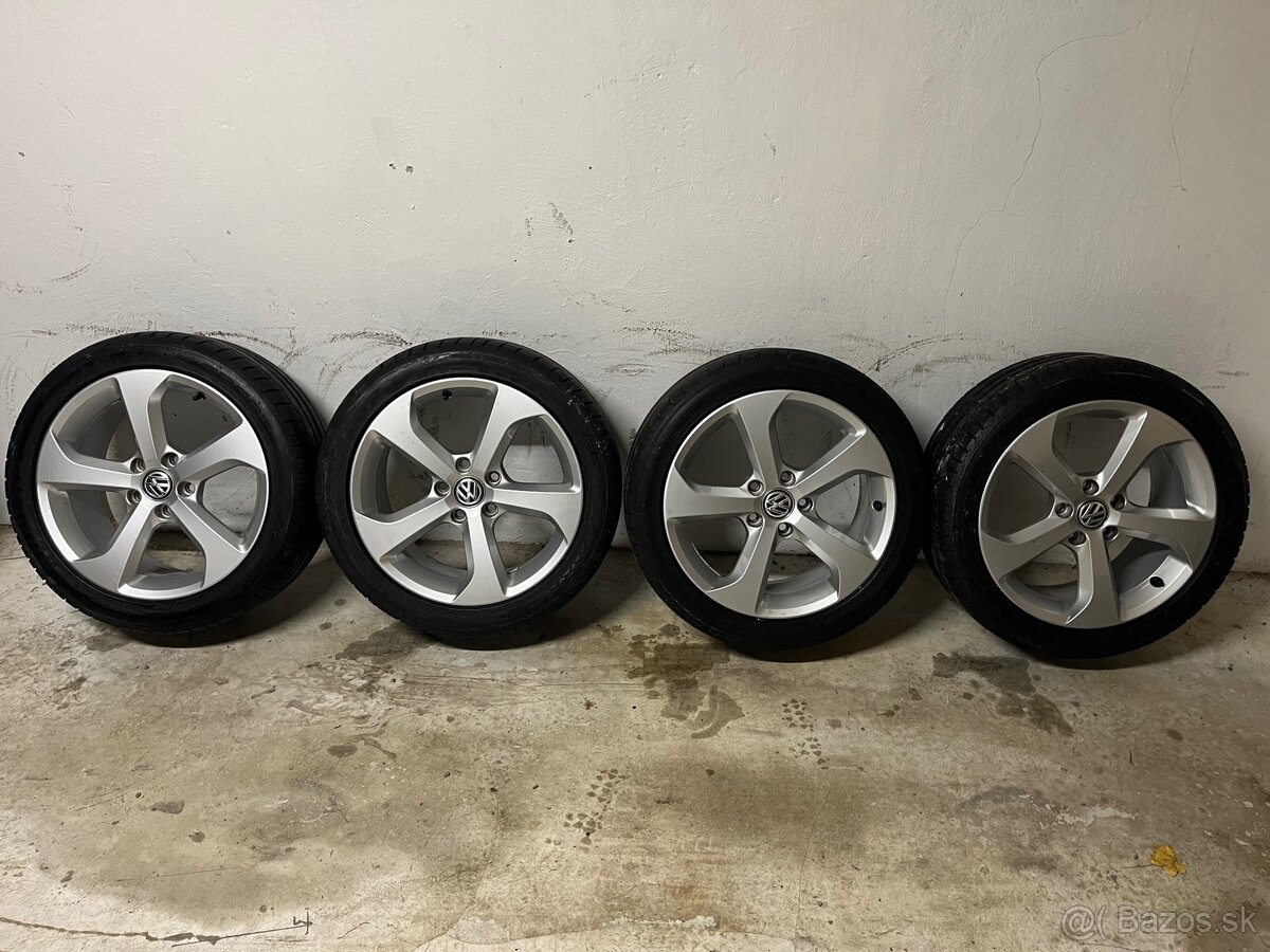 Golf gti VW alu kolesa+Pneu 5x112 R17 VW/Gti/Gtd/Passat/Golf