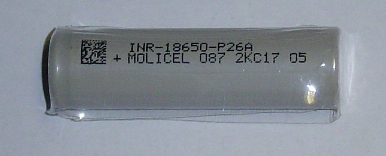 Akumulátor Li-ion 18650 2600mAh