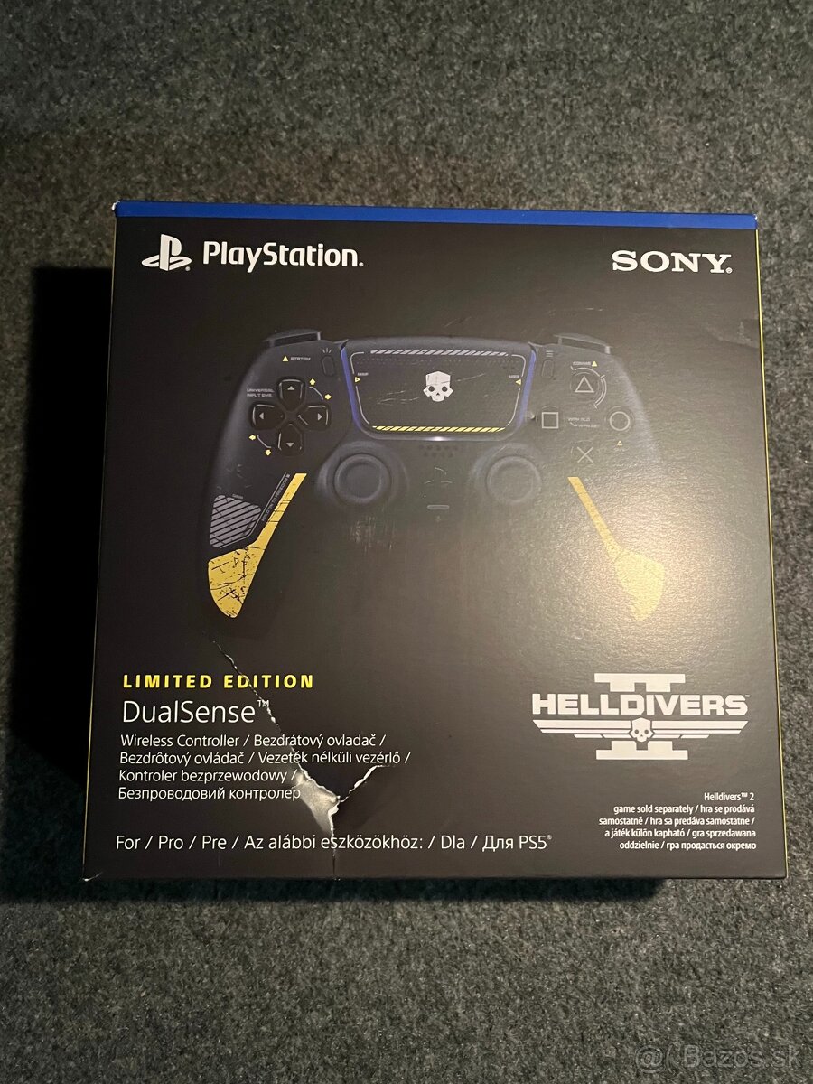 DualSense Helldivers 2 Limited Edition