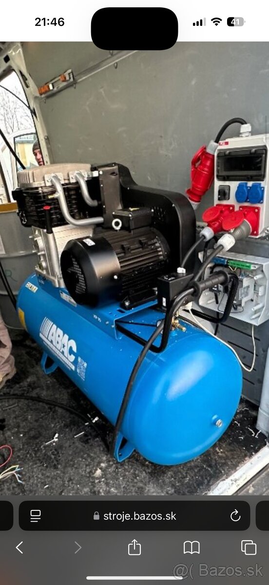 ABAC PRO B7000 kompresor 7,5kw