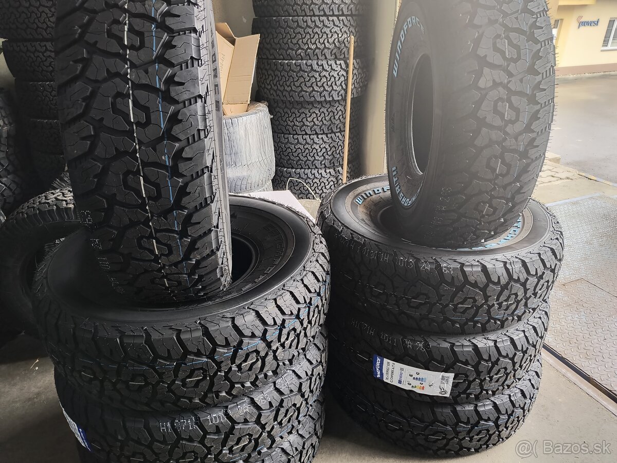 35x12.5 R15 allterain AT, m+S aj 3mpfs