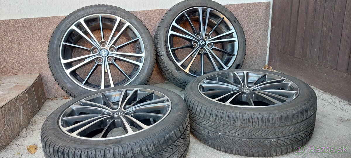 Alu Subaru, Toyota 5x100 a zimné Goodyear 215/45 R17