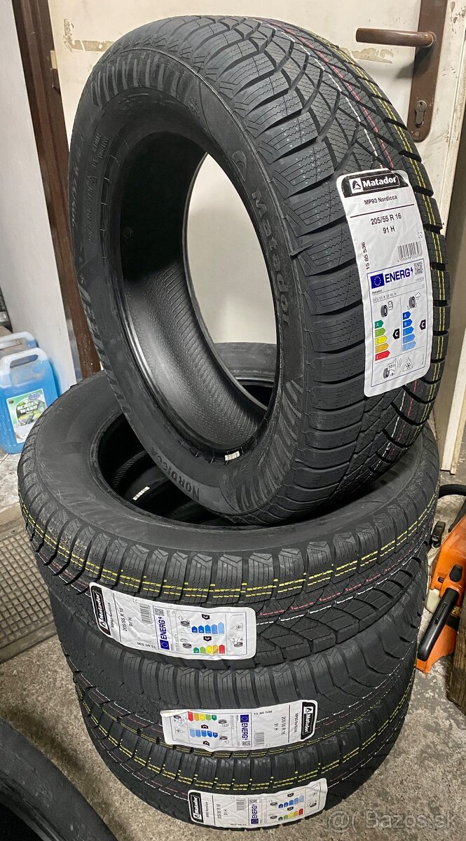 Nové zimné pneu 205/55 R16 91H