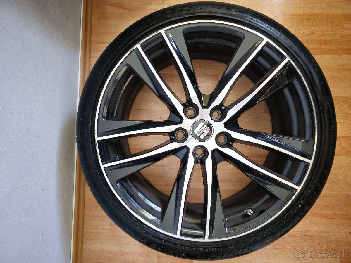 Disky Ronal Seat Leon Cupra 5x112 r19 + Pneu Continental