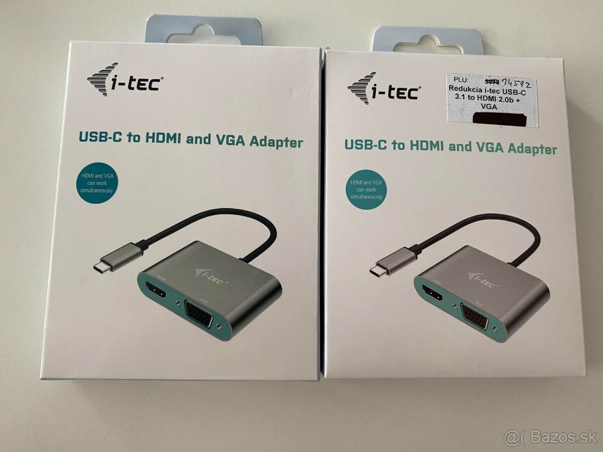 i-Tec USB-C HDMI + VGA ADAPTER