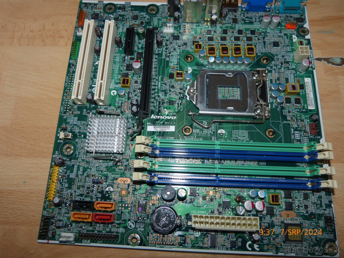 1155 doska s 4slotmi pre ram a notebokova s pentium 4jadro