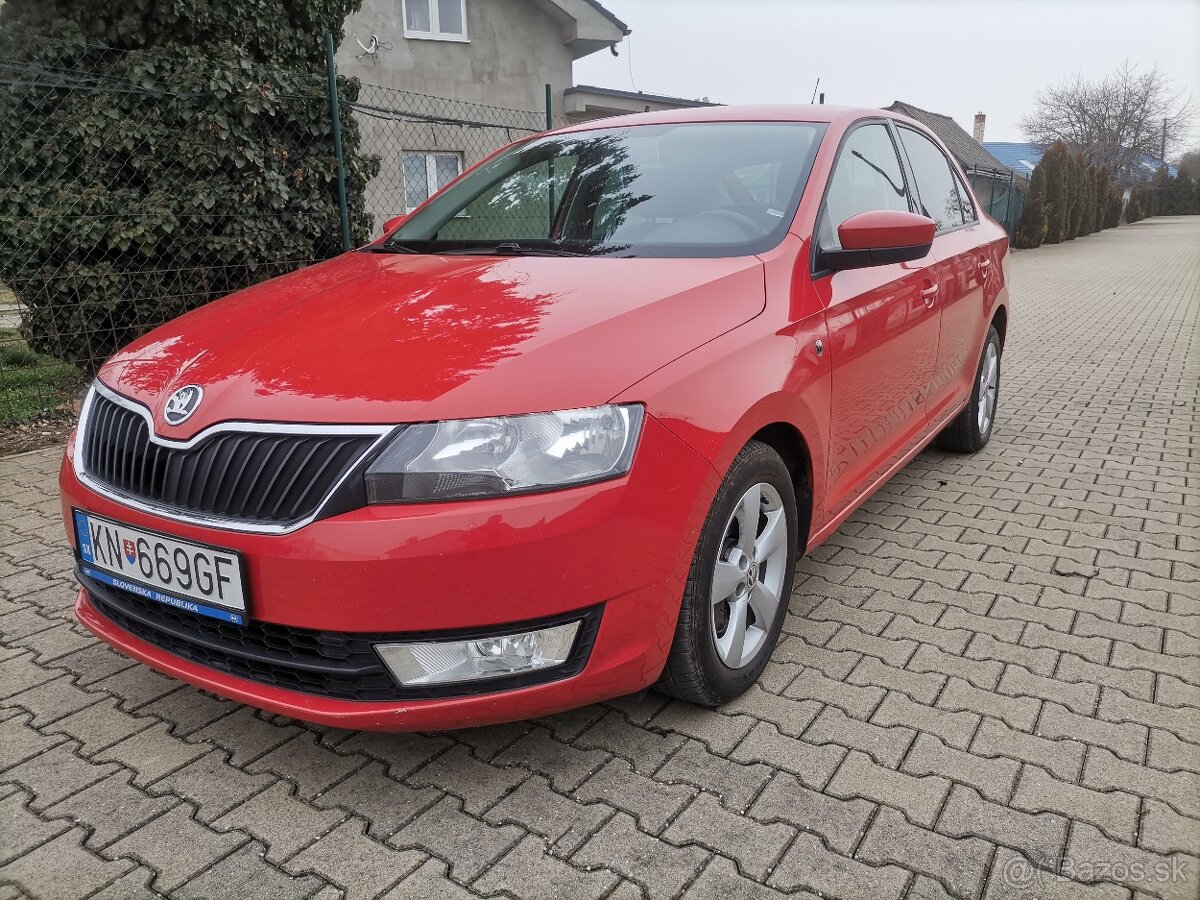 Škoda Rapid 2013  KUPOVANE V SR,SERVISNA