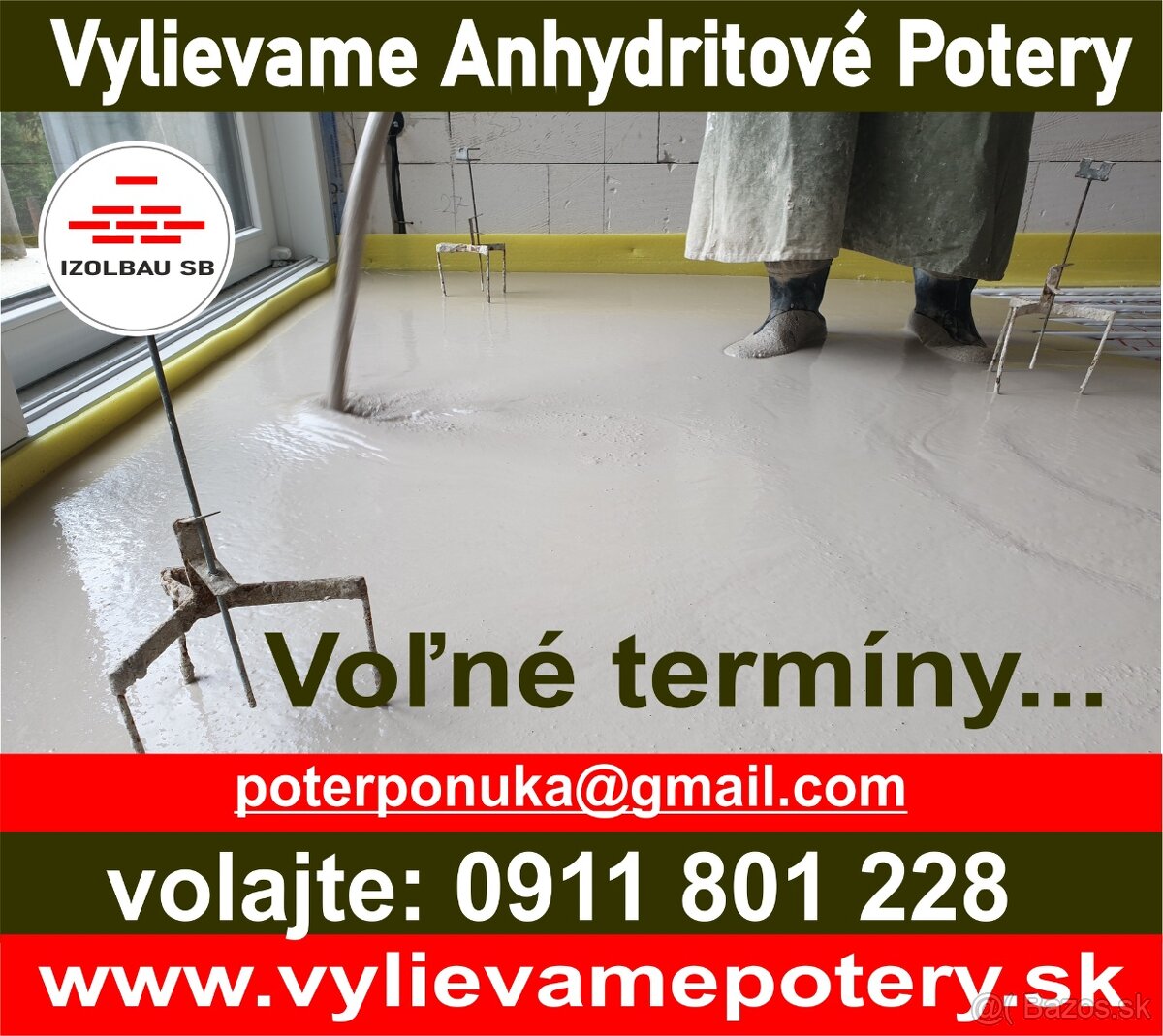 ANHYDRITOVE POTERY - PODLAHY ...VOĽNÉ TERMÍNY ++++++8