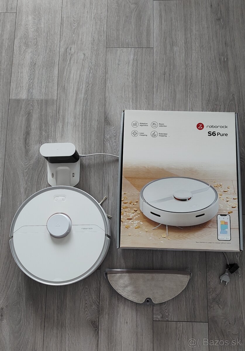 Vysávač Roborock S6 pure - white