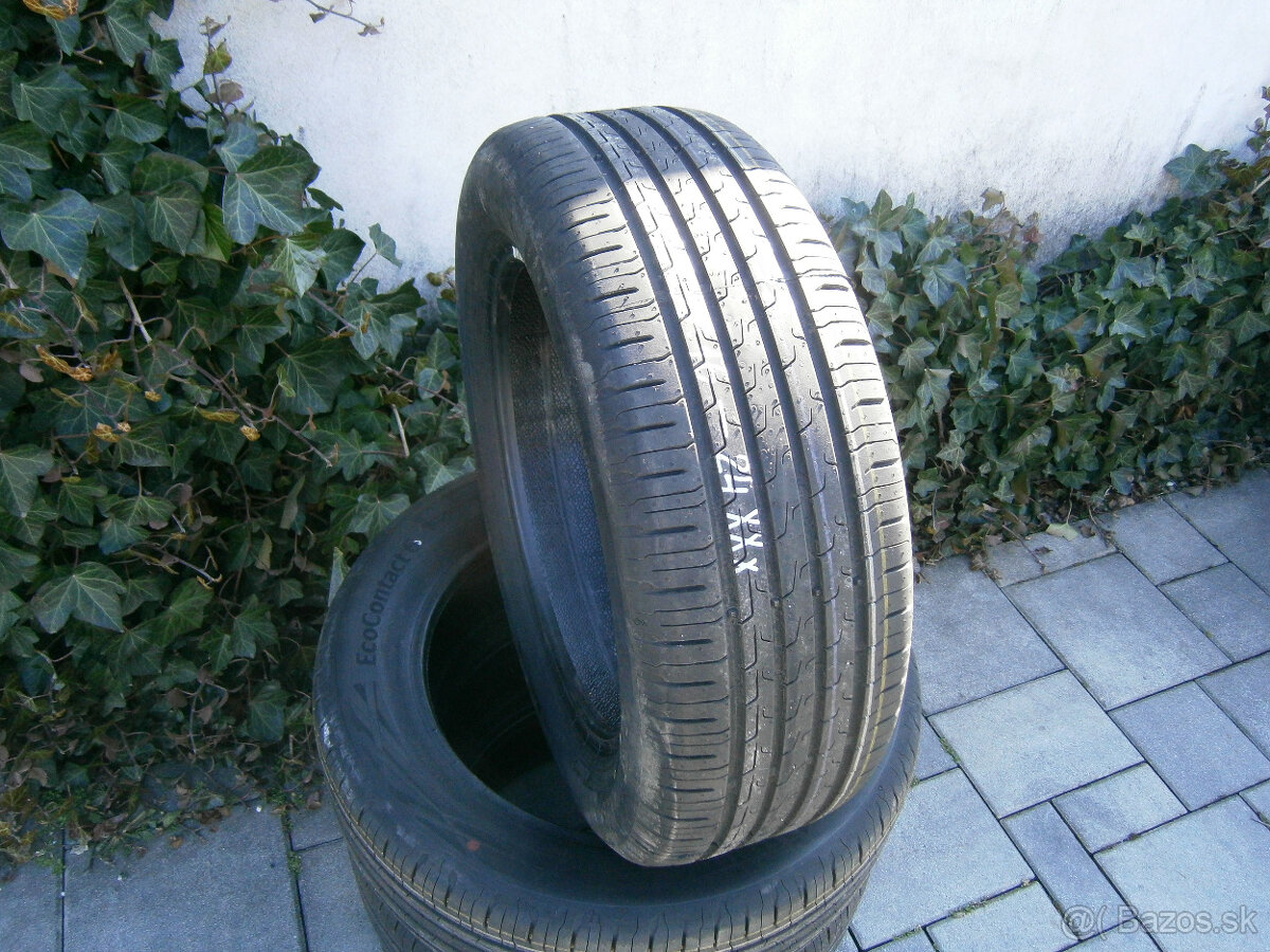 Predám 4x letné ako nové Continental 195/55 R16 88HXL