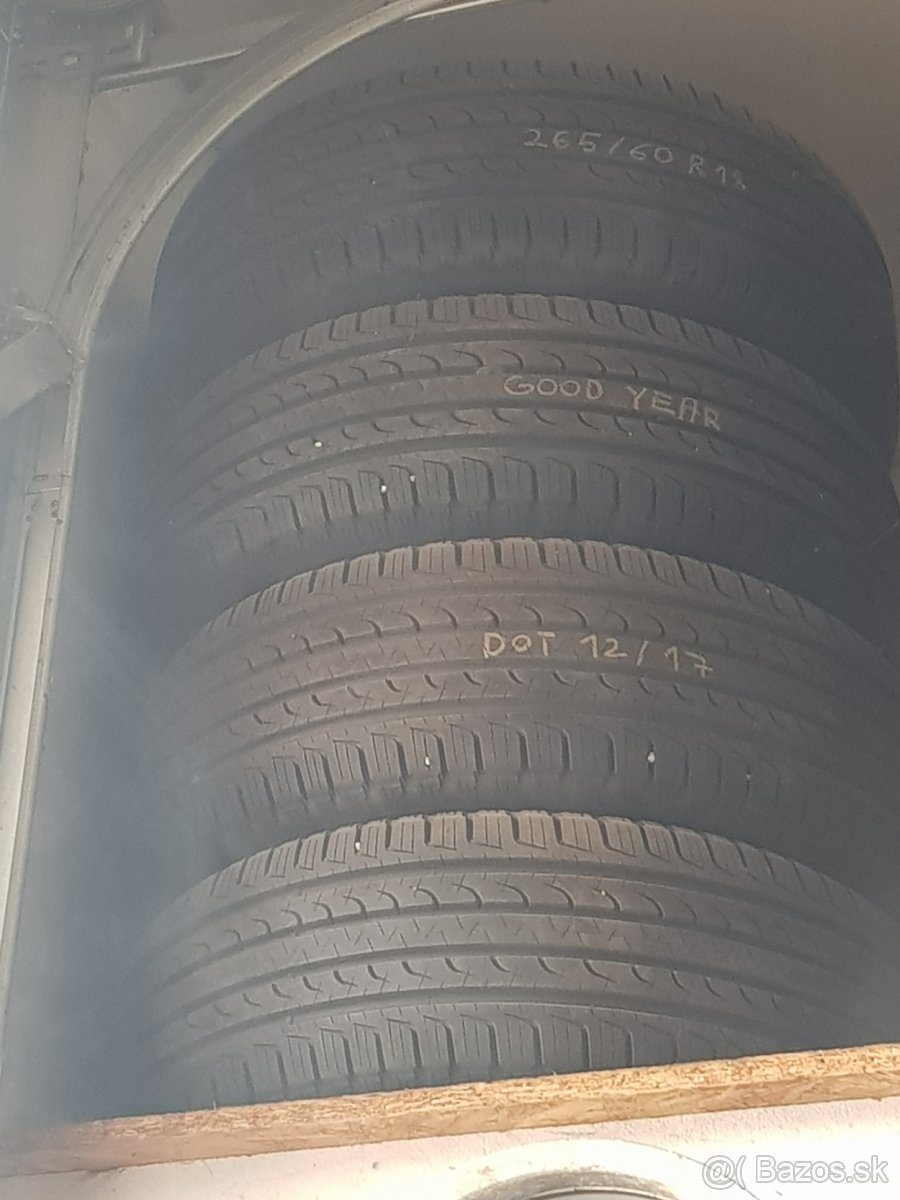 GOOD YEAR 265/60 R18 DOT 1217