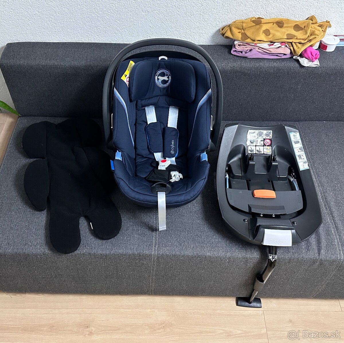 Vajíčko Cybex Aton 5 + isofix základňa + vložka