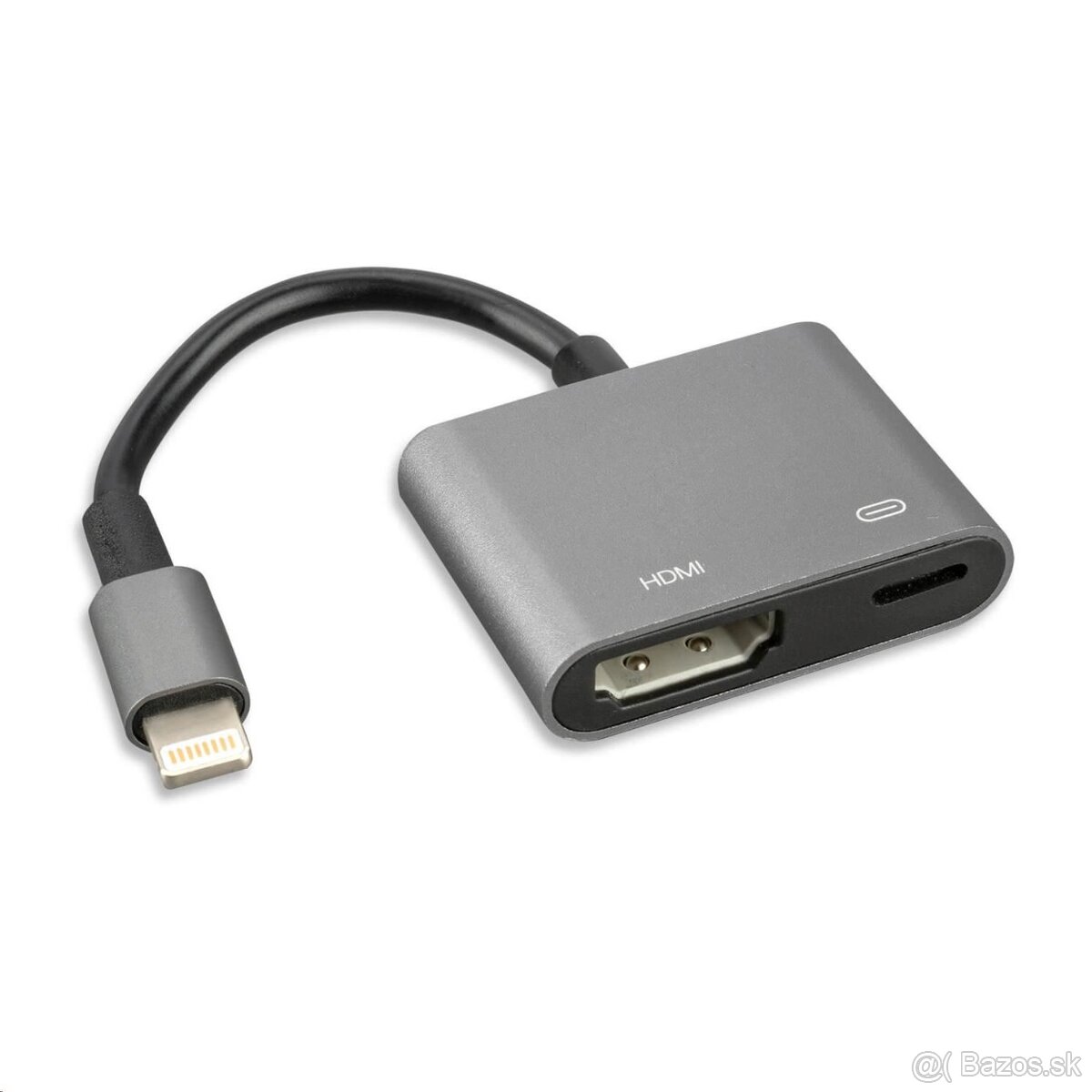 Lightning to HDMI + power supply