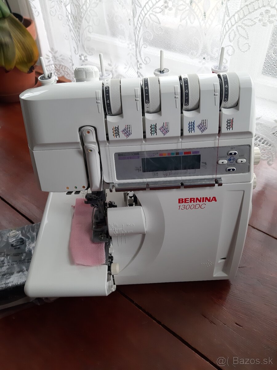 Overlockový šijací stroj BERNINA 1300DC - nepoužitý