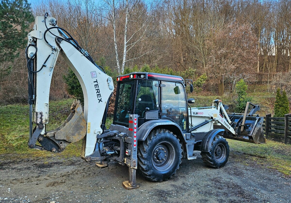 Zánovný Bager TEREX TLB 890 full joystick