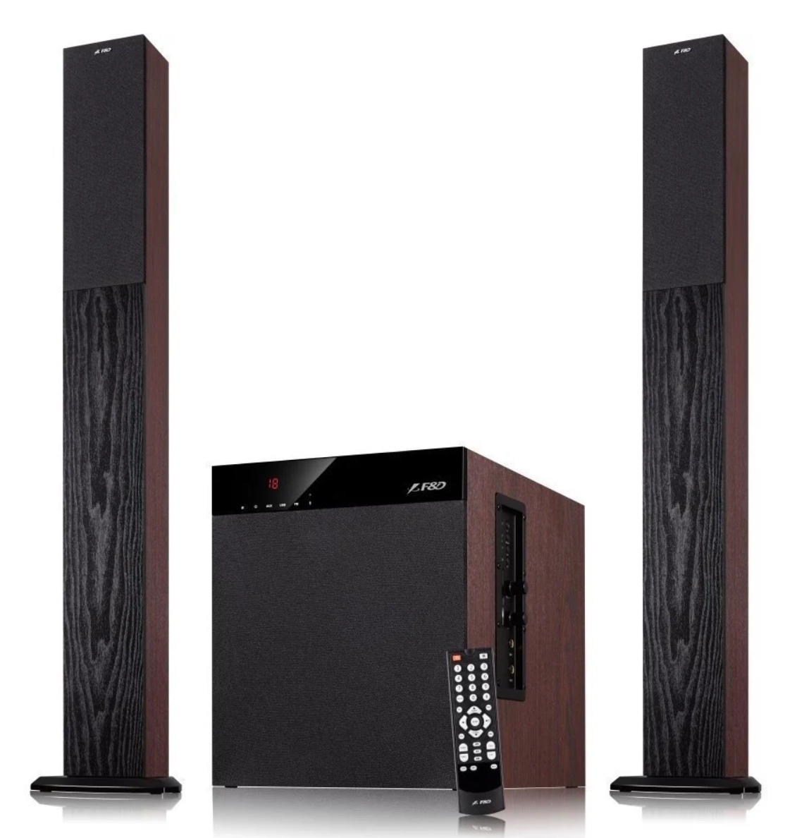 REZERVOVANÉ Reproduktory 2 + subwoofer Fenda F&D T-400X 100W