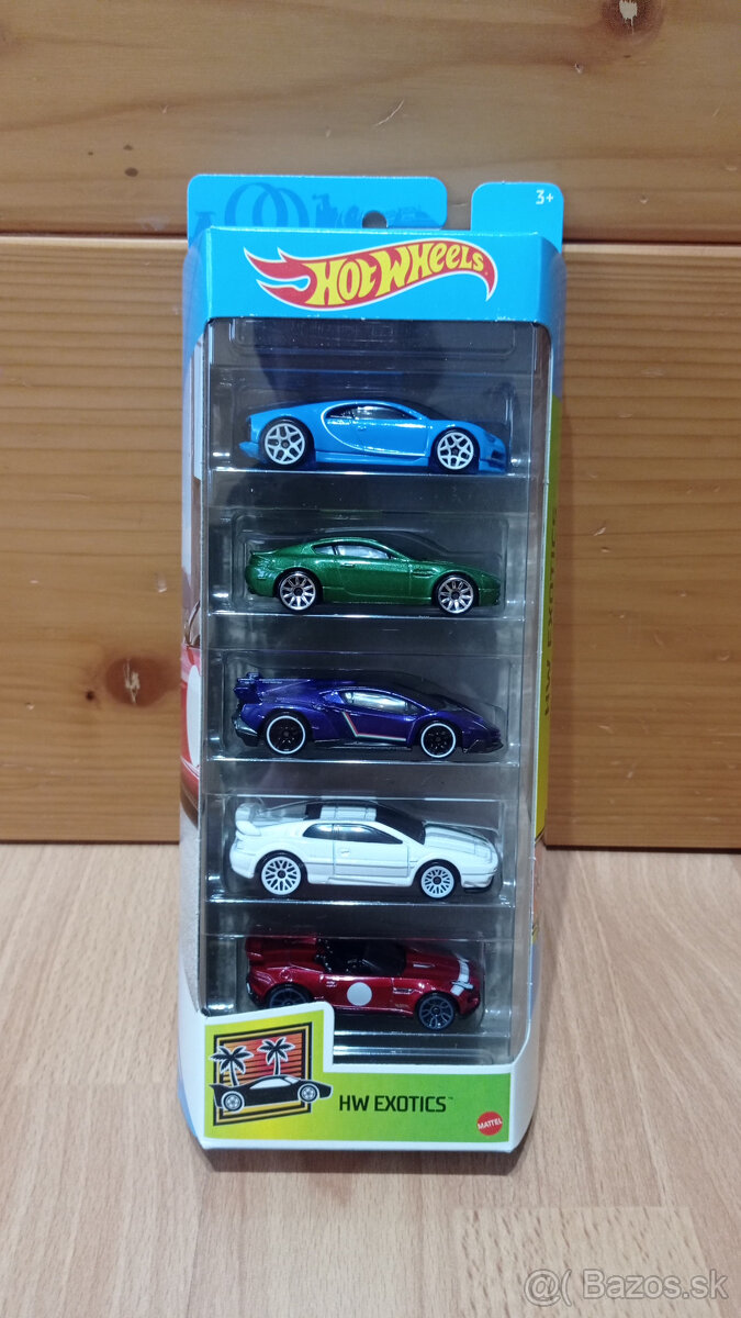 Hotwheels - Exotics 5 pack