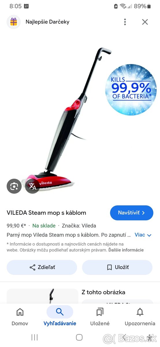 Vileda parny mop