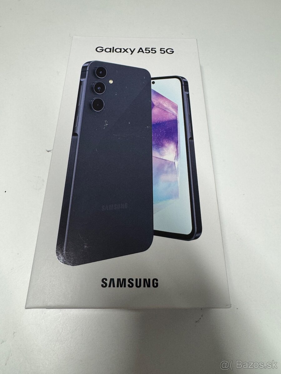 Samsung Galaxy A55 5G – 8/256GB, čierny, nový