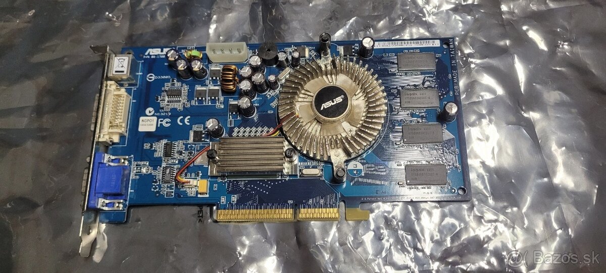 Prdám grafiku ASUS GeForce 6600 256MB / AGP 8x