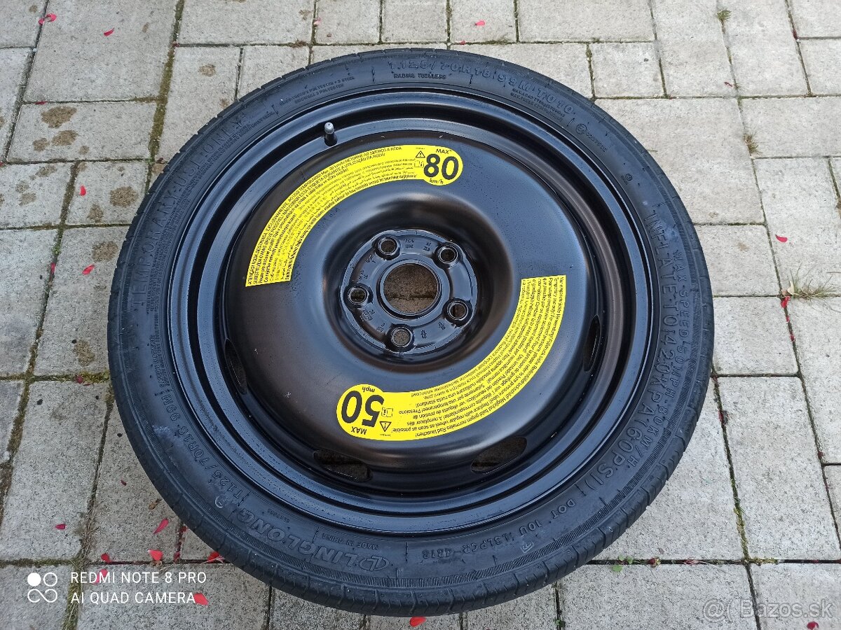 dojazdove koleso 5x112 R18 pre Skoda, VW, Seat, Audi