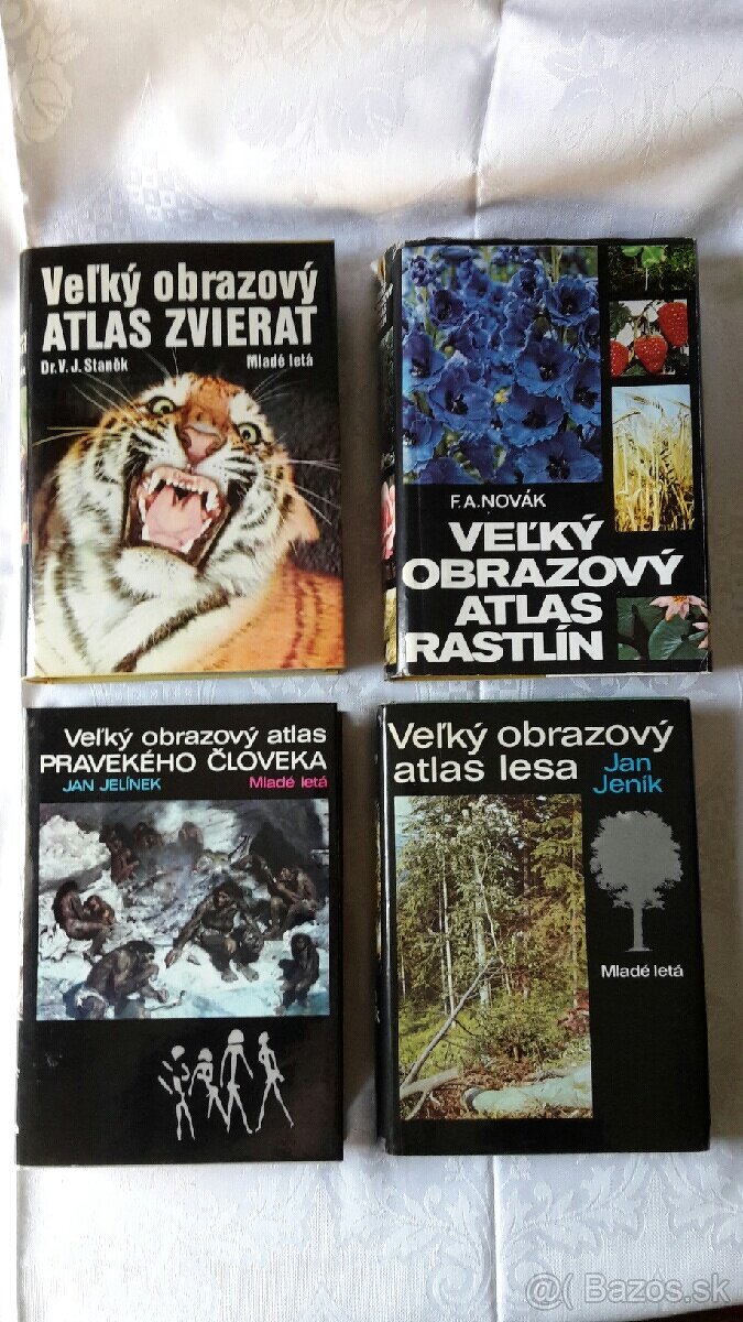 Predám knihy Velký obrazový atlas.