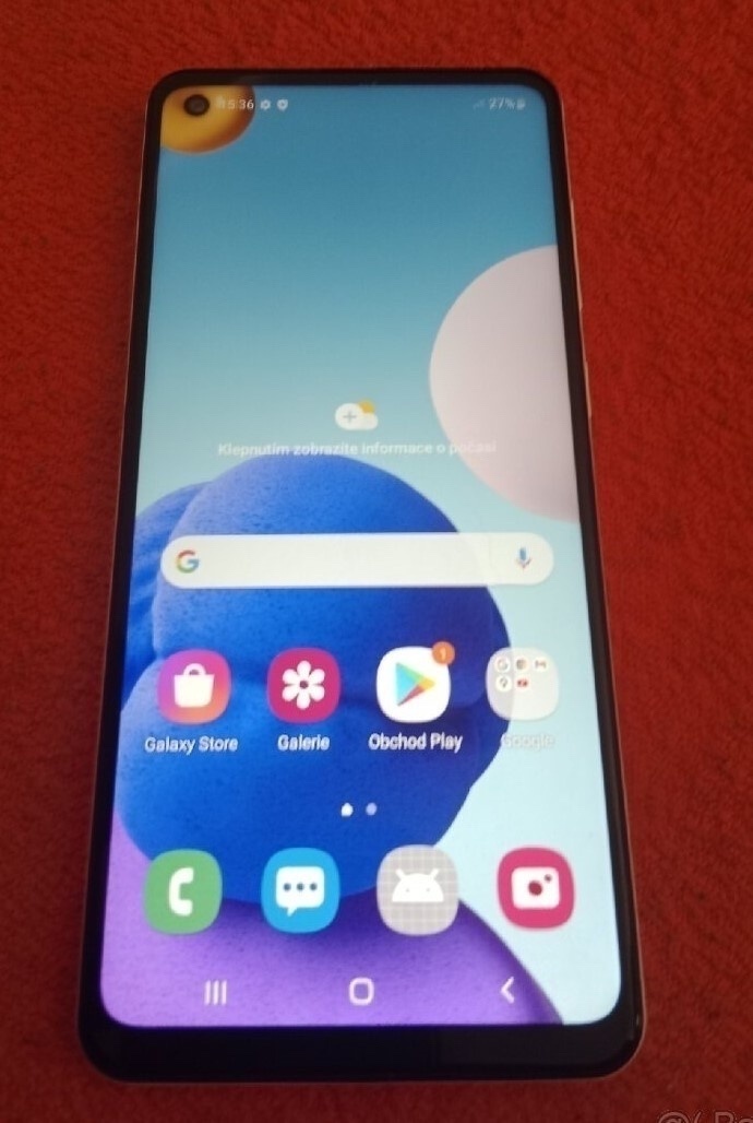 SAMSUNG Galaxy A21s A217F - LCD DISPLEJ ORIGINÁL