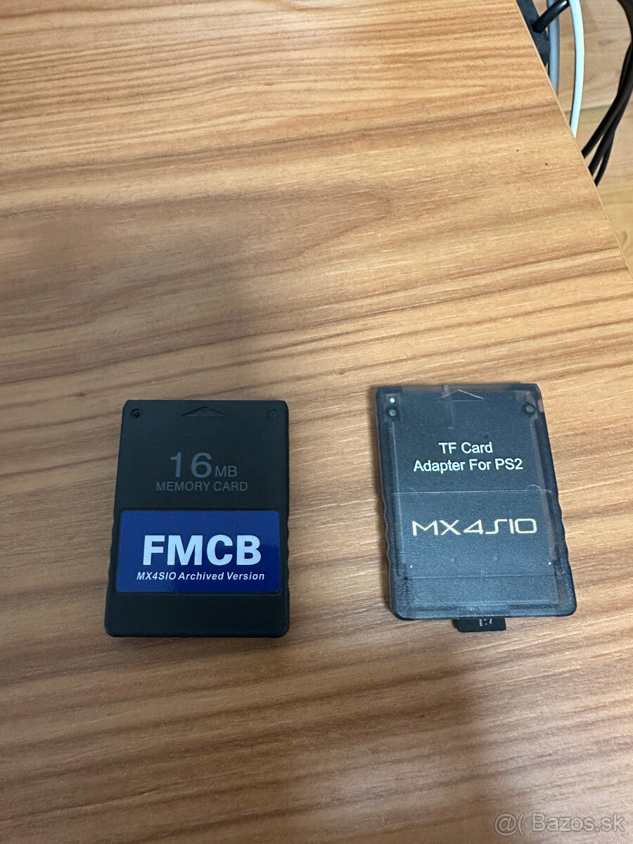 MX4SIO karta adaptér micro SD + 16 MB Memory Card