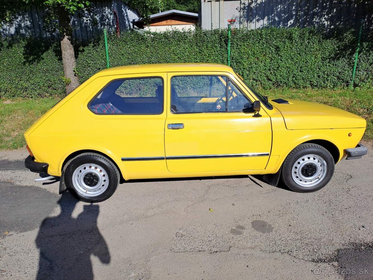 FIAT 127/903C r.v. 1979 VÝKON 33kw platná STK po renovaci.