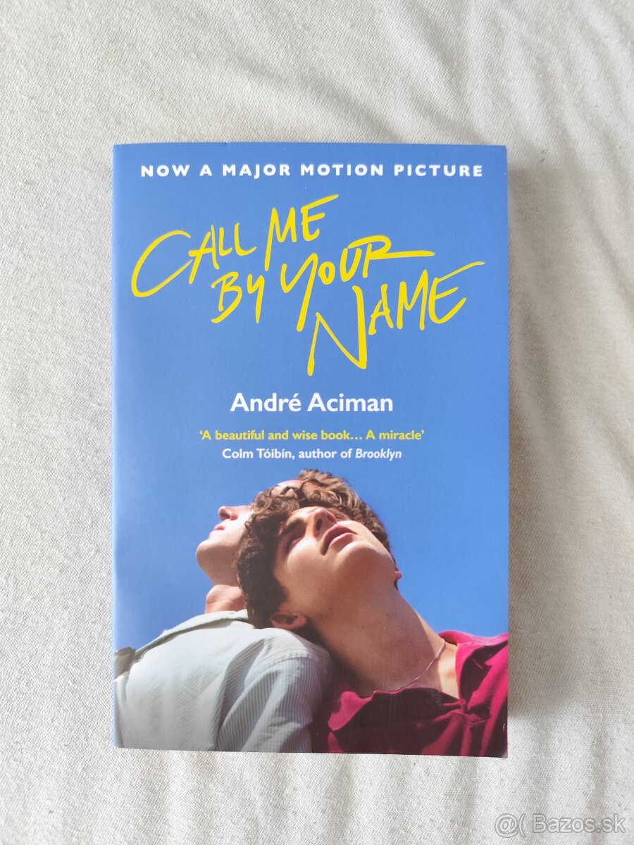 Call me by your name - Kniha (Book)