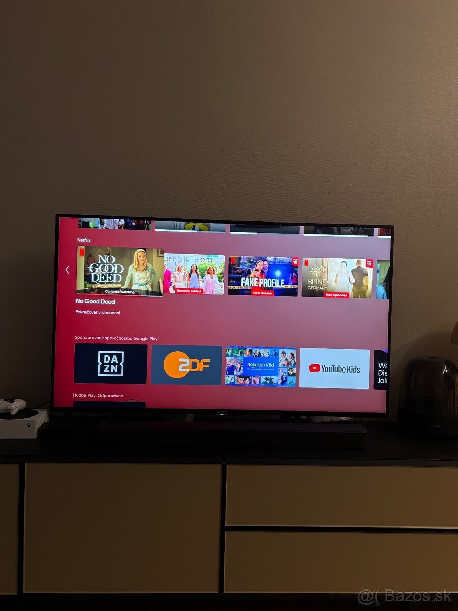 TV Sony 4k 55” + Soundbar