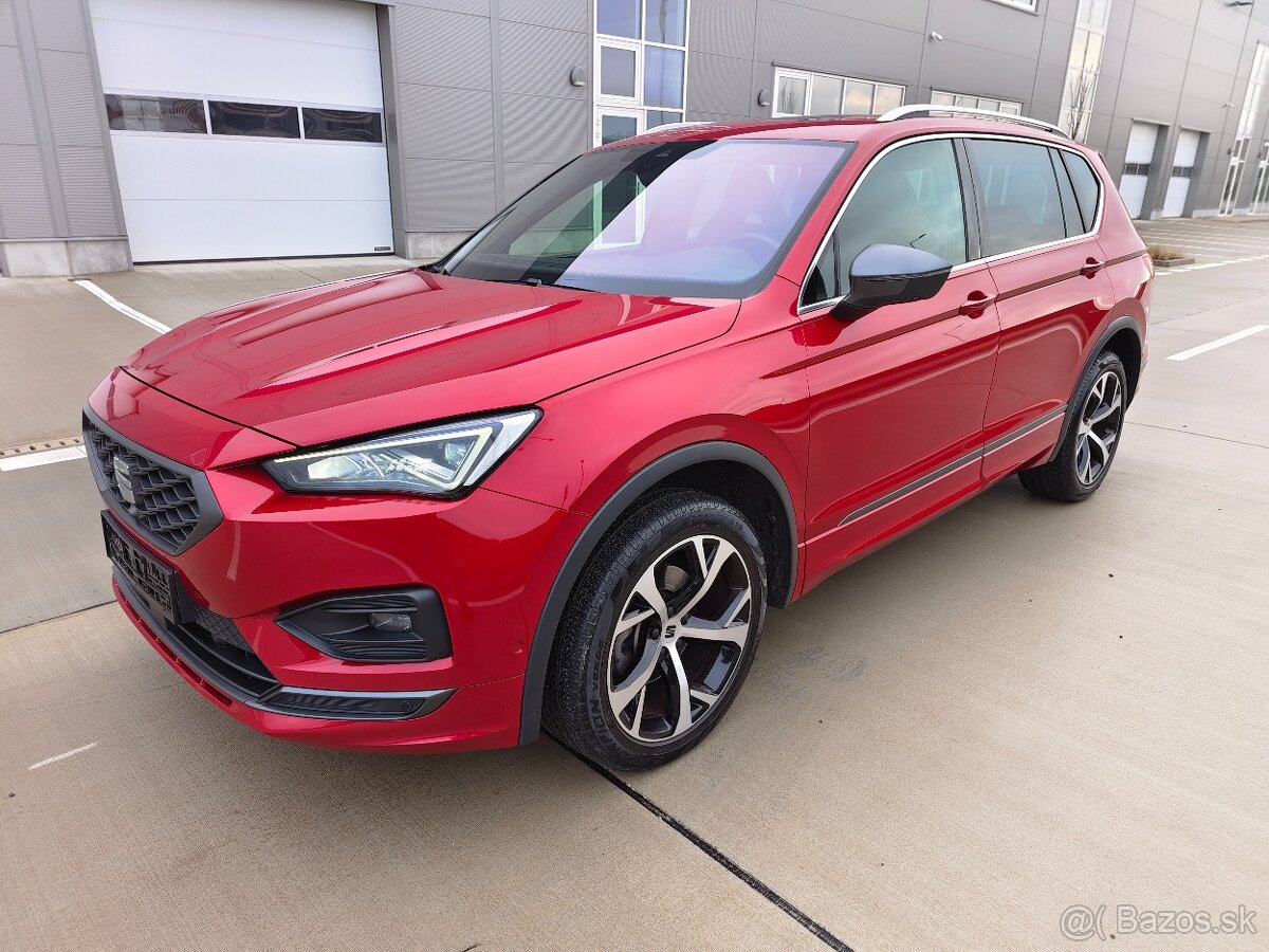 Seat Tarraco 2.0 TDI 110kw FR DSG 2022 farba merlot red