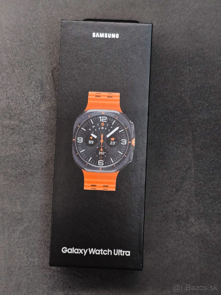 Samsung Galaxy Watch Ultra - Titanium Gray, NOVÉ