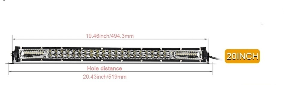 Led rampa 180w