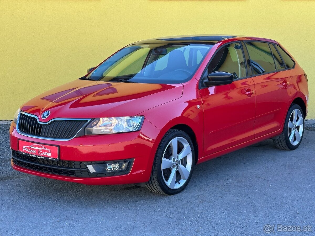 Škoda Rapid Spaceback 1.2 TSI 77kW Panorama 1.Maj. r.v.2013