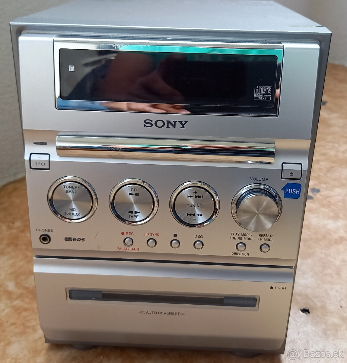 Hifi system Sony CMT-GP7 + repro Philips
