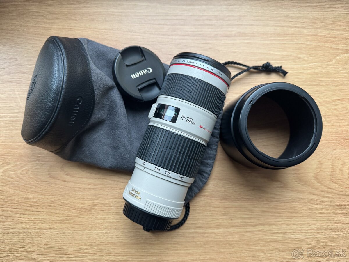 objektív Canon 70-200mm f4 IS USM