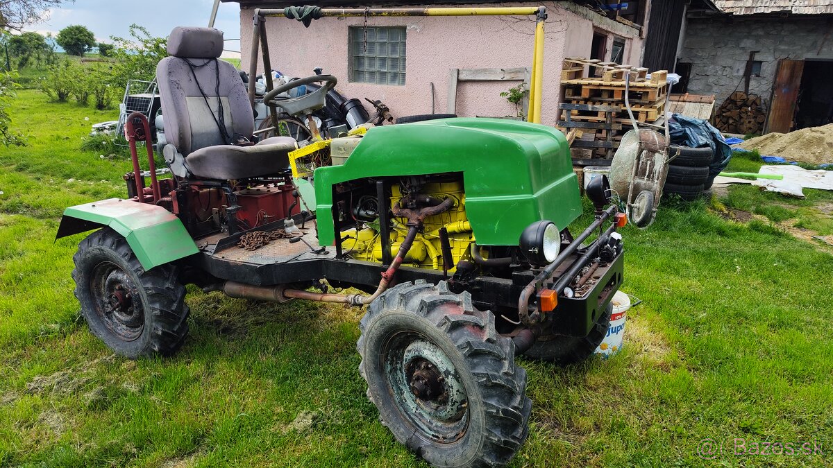 Predám doma robený traktor