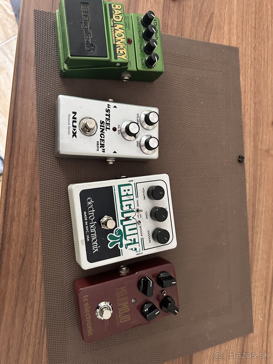 Krabičky Overdrive/Fuzz