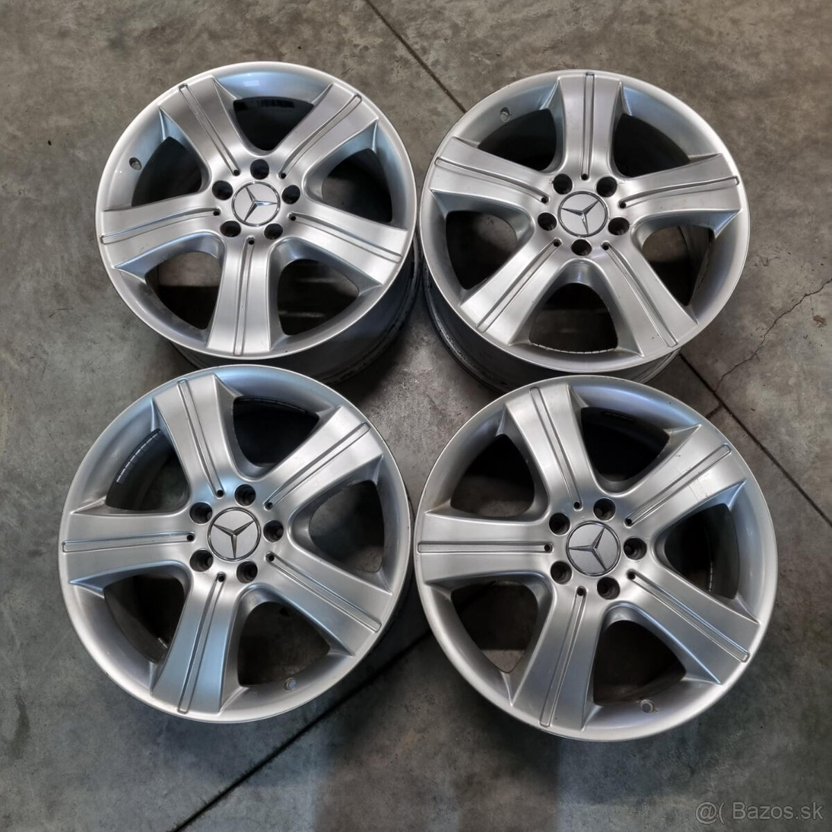 Originál Mercedes Benz disky 5x112 R18 ET60