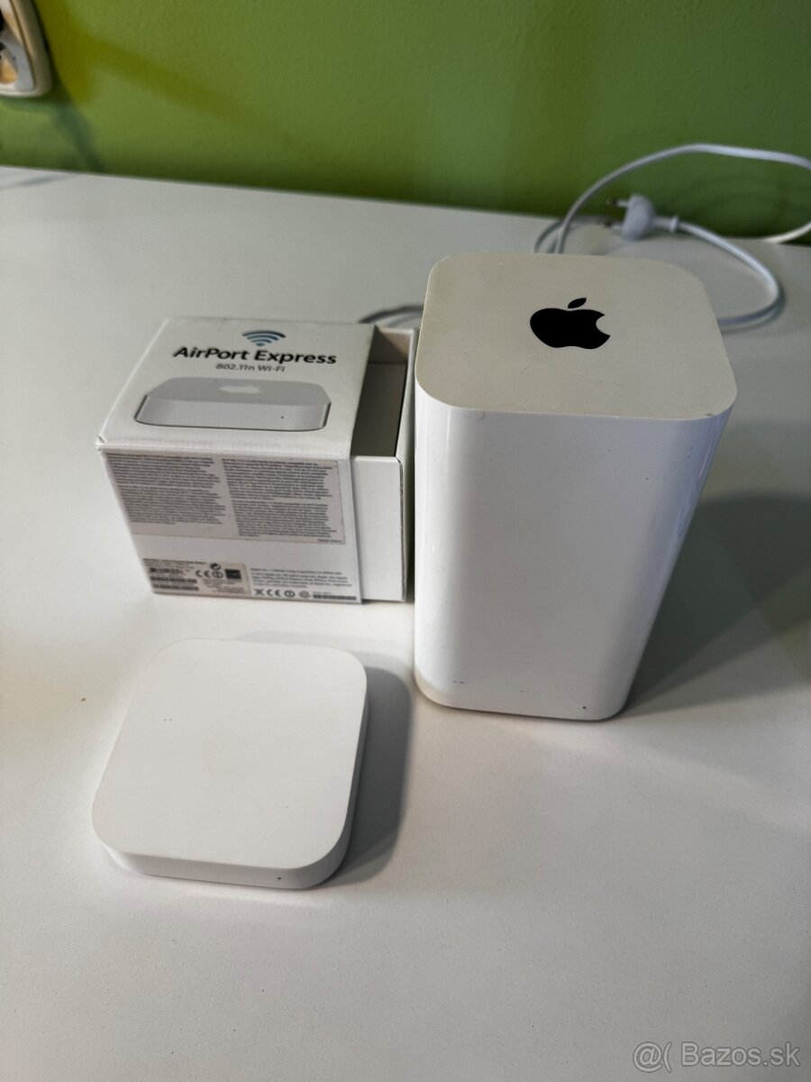 Apple AirPort Express a AirPort Extreme