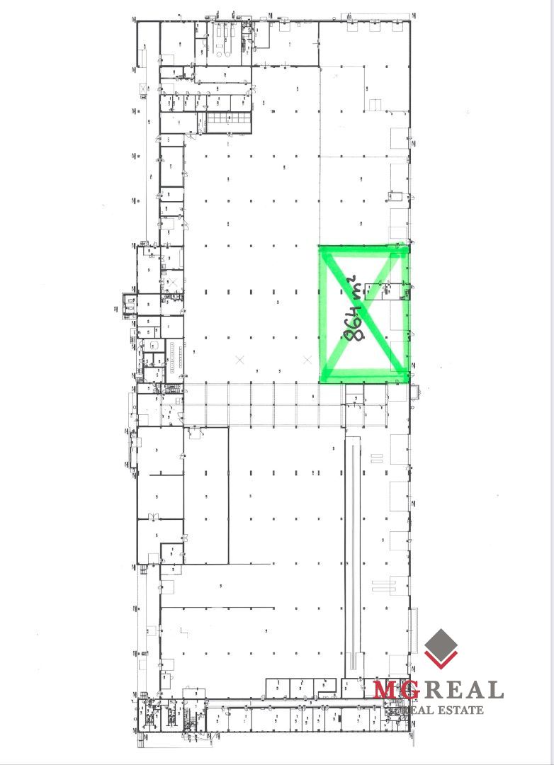 Prenájom skladu 864m2, Bojnická ul, Nové Mesto, BA III