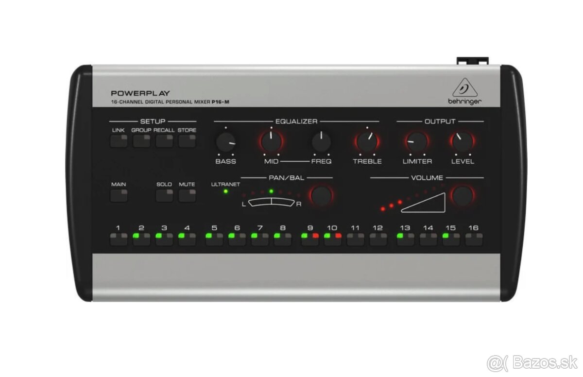 zvuková aparatúra P16 JTS EHX Tech21 Presonus BBE ...