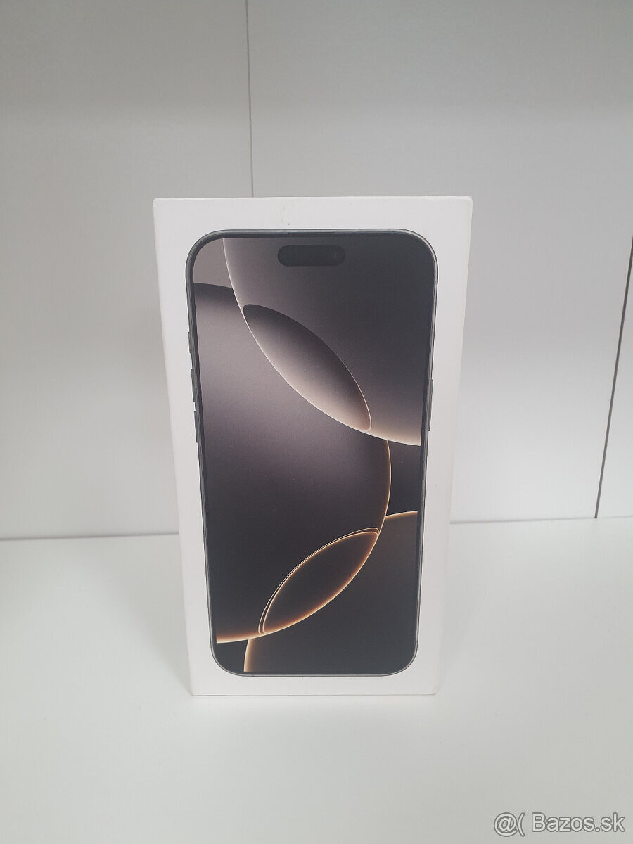 iPhone 16 Pro Max 256GB - Neaktivovaný