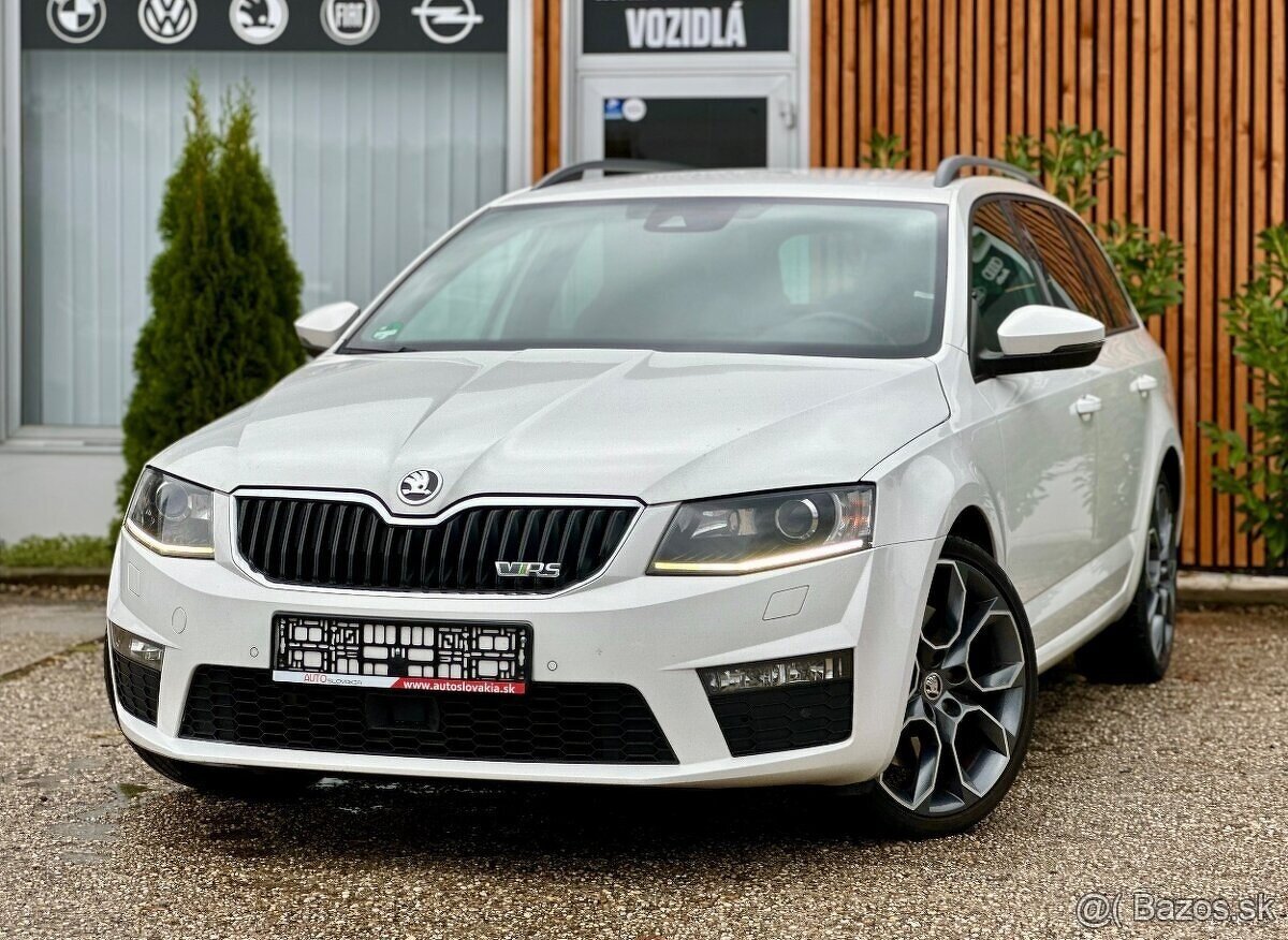 2015 Škoda Octavia RS Combi 2,0TDI 135kw | Webasto•Keyless