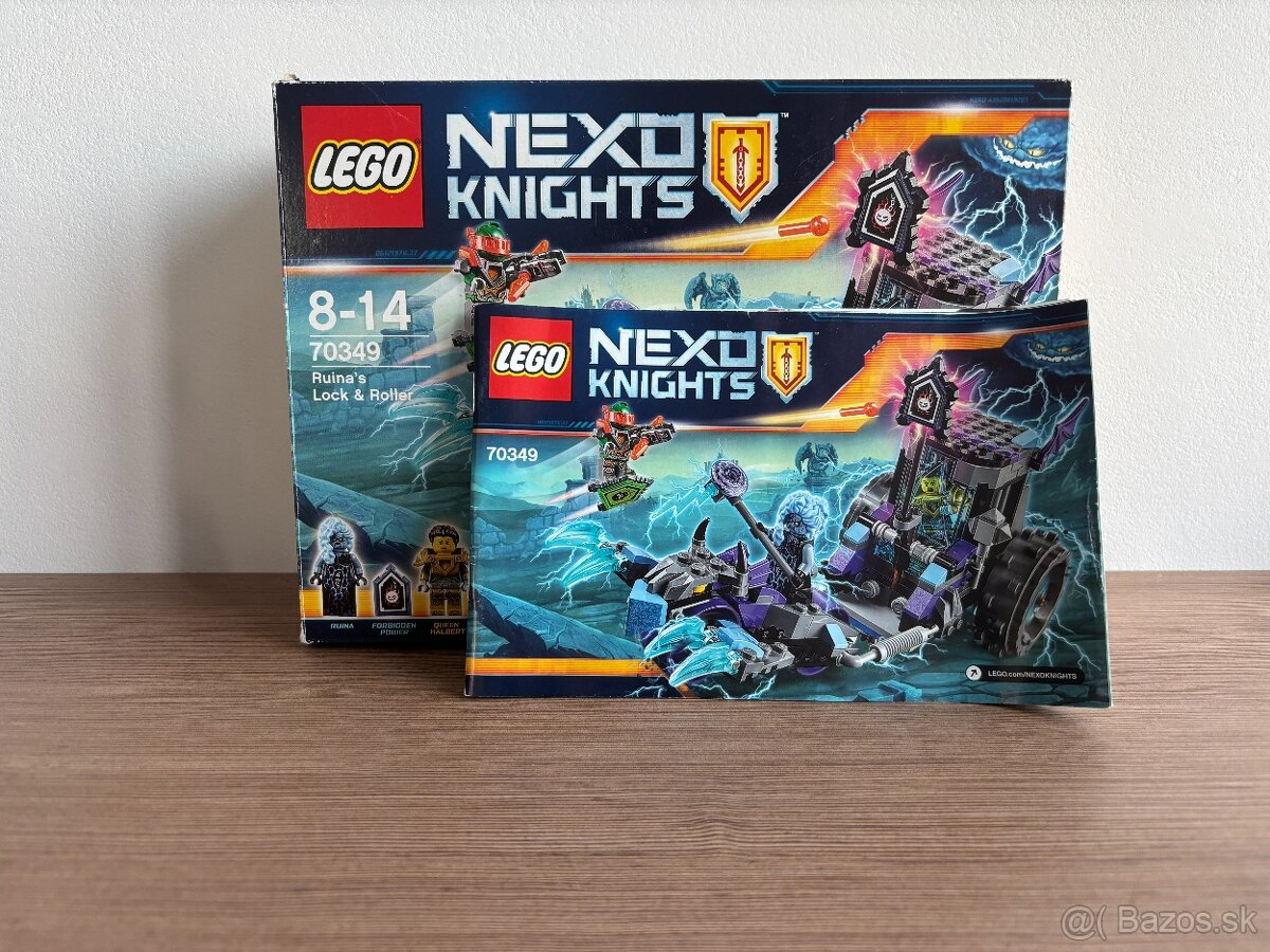 Predám Lego Nexo Knights 70349 Ruina's Lock & Roller