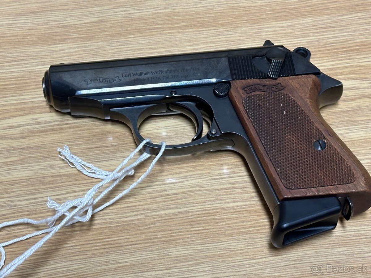 Zbraň Walther PPK 7,65 mm