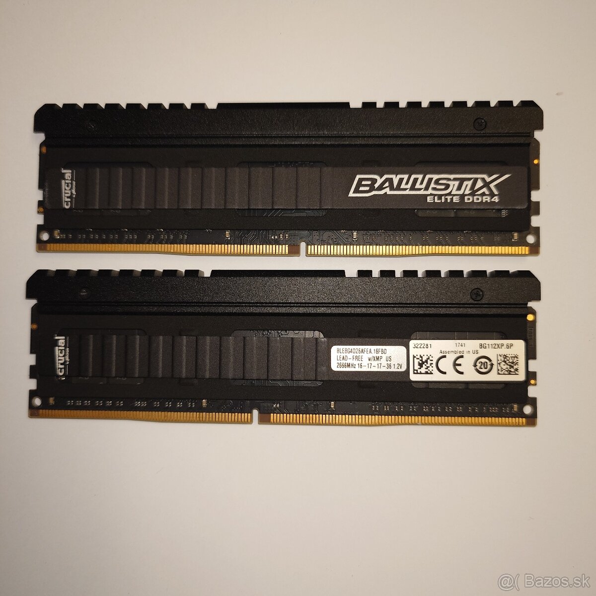 Pamäte DDR4 16 GB 2x8GB